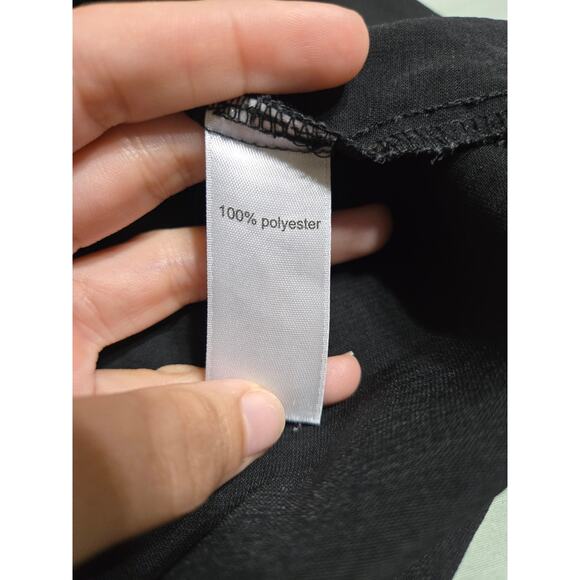 Maurices medium women's black sheer blouse - Picture 6 of 9